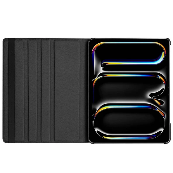 iPad Pro 13 2025 M5 Dönebilen Standlı Kılıf - Resim 5
