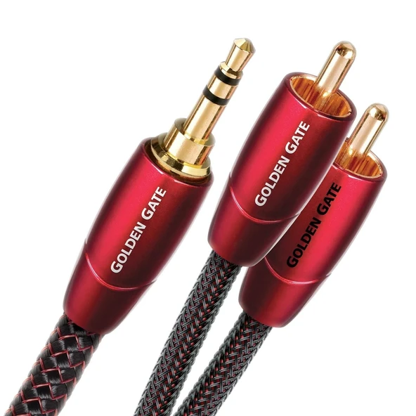 Audioquest Golden Gate 3,5mm-RCA Kablo 3 mt ürün görseli 1