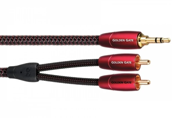 Audioquest Golden Gate 3,5mm-RCA Kablo 3 mt - Resim 2
