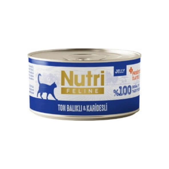 Nutri Feline New Ton Balıklı ve Karidesli Tahılsız Kedi Konservesi 70 Gr ürün görseli 1