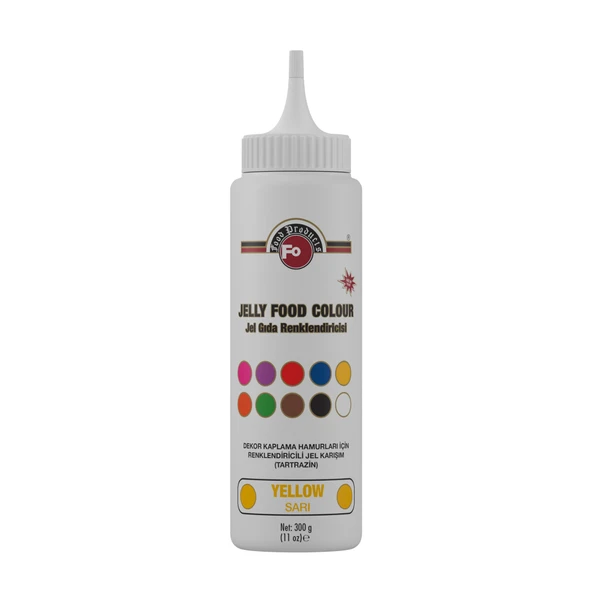 Sarı Jel Gıda Boyası 300 gr ürün görseli 1
