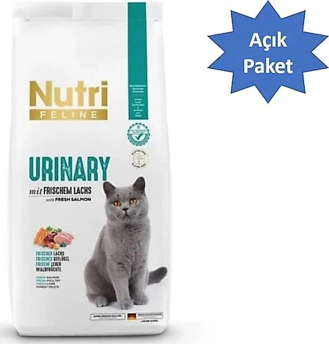 Nutri Feline Böbrek Sağlığı Destekleyici Urinary Somonlu Açık Yetişkin Kedi Maması 3 Kg ürün görseli 1