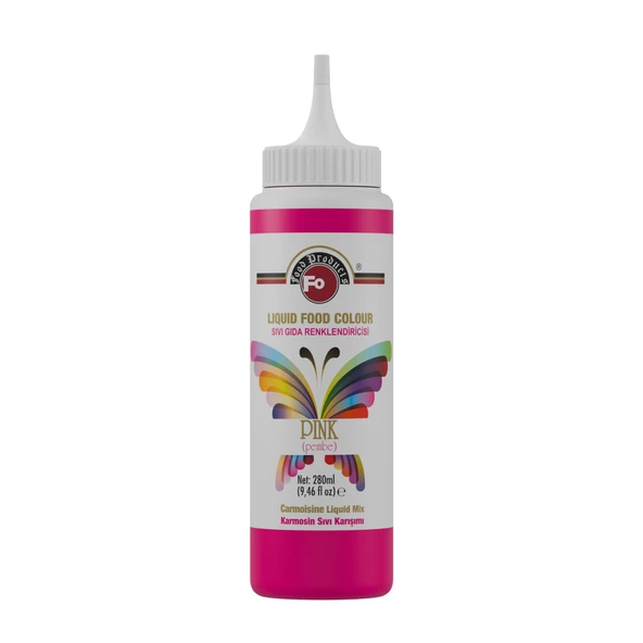 Pembe Sıvı Gıda Boyası 280 ml ürün görseli 1