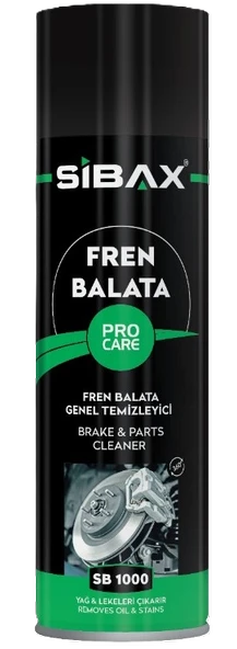 Sibax Fren Balata Temizleyici Sprey 500 ml ürün görseli 1
