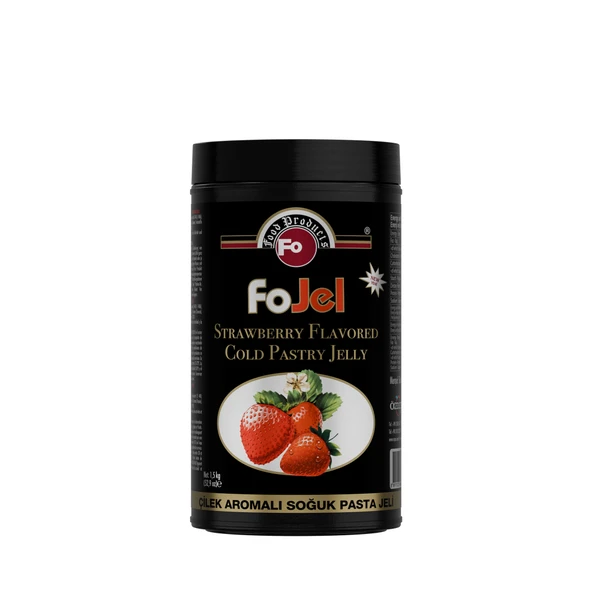 Çilek Aromalı Soğuk Pasta Jeli 1,5 kg ürün görseli 1
