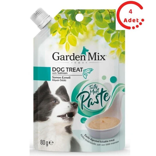 Gardenmix Somon Etli Ezmeli Köpek Ödülü 80 Gr x 4 Adet ürün görseli 1