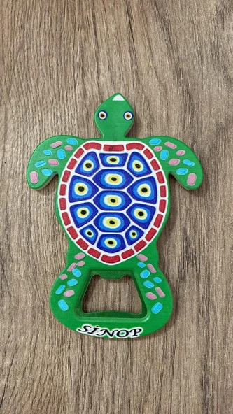 SİNOP Temalı Plastik Şişe Açacağı Magnet Buzdolabı Süsü Açacak (kod:937) ürün görseli 1