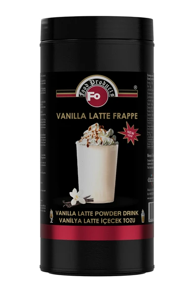 Vanilya Latte İçecek Tozu - Frappe 1 kg ürün görseli 1