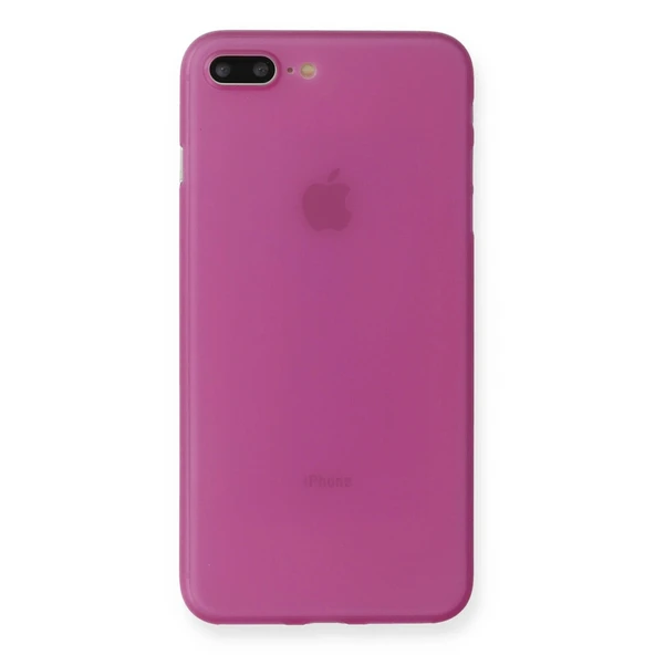 Apple İphone 7 Plus Kılıf Pp Ultra İnce Kapak - Pembe ürün görseli 1