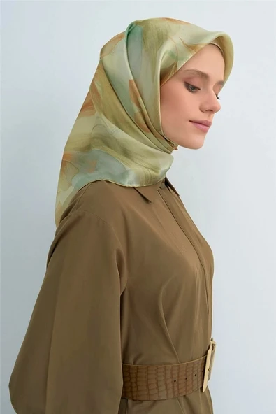 ARMİNE SURA İPEK EŞARP 26YA9519 80 ürün görseli 1