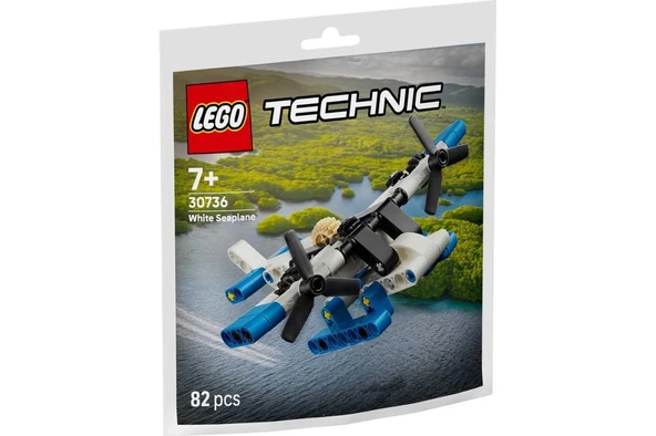 Technic 30736 White Seaplane
