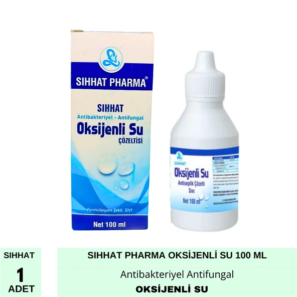 Sıhhat Pharma Oksijenli Su 100 Ml - Resim 2