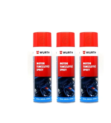 Würth 3'lü Motor Temizleyici Sprey 500 ml ürün görseli 1
