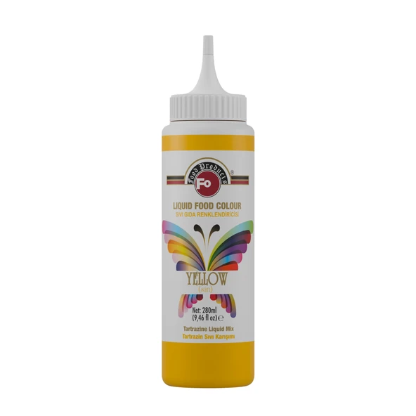 Sarı Sıvı Gıda Boyası 280 ml ürün görseli 1