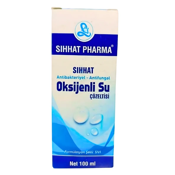 Sıhhat Pharma Oksijenli Su 100 Ml ürün görseli 1