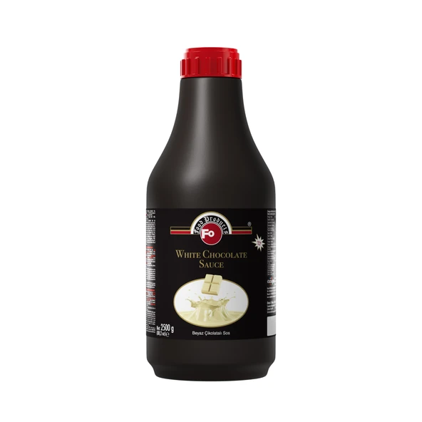 Beyaz Çikolatalı Profesyonel Sos 2,5 kg (Pompa Hediyeli) ürün görseli 1