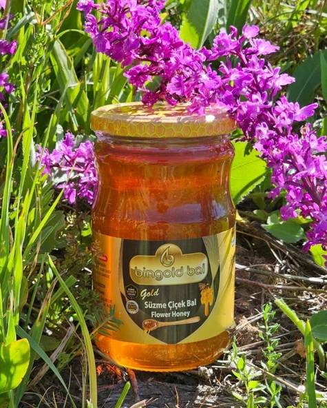 Bingold Süzme Çiçek Balı 460 Gr Gold ürün görseli 1
