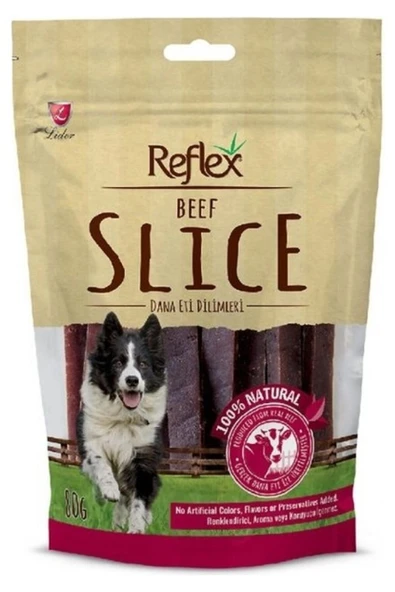 Reflex Beef Slice Sticks Biftekli Köpek Ödül Maması 80 Gr ürün görseli 1