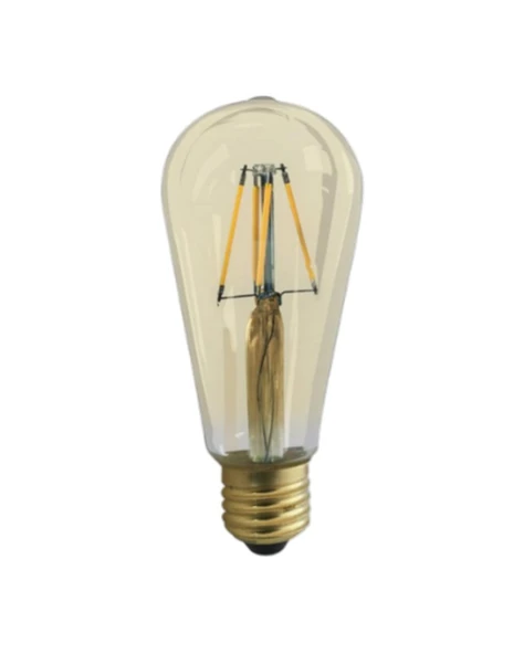 ACK AB46-00420 4W ST64 E27 2200K Rustik Led Ampul ürün görseli 1