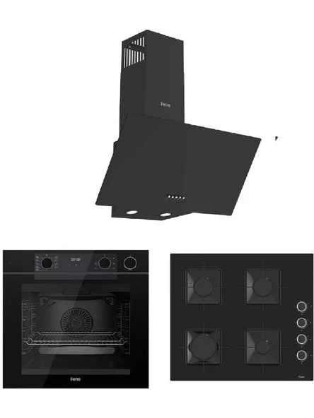Fryart-Steam Serisi (QEP64CS SS205 D086) Ankastre Set ürün görseli 1
