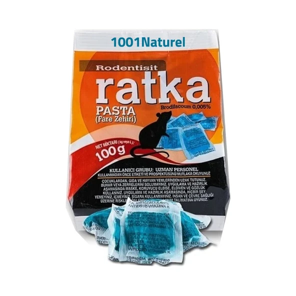 Ratka Pasta Fare Sıçan Zehiri 100GR. ürün görseli 1