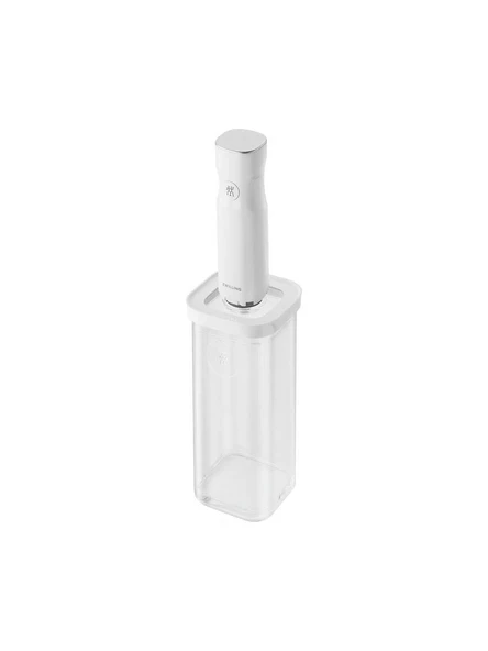 Zwilling Fresh & Save Cube Vakum Başlangıç Seti, S / 6-Parça, Şeffaf-Beyaz - Resim 3