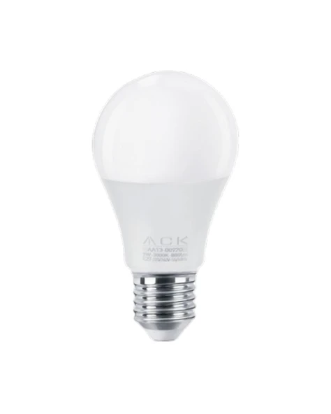 ACK AA13-01523 15W A70 E27 6500K Beyaz Led Ampul ürün görseli 1