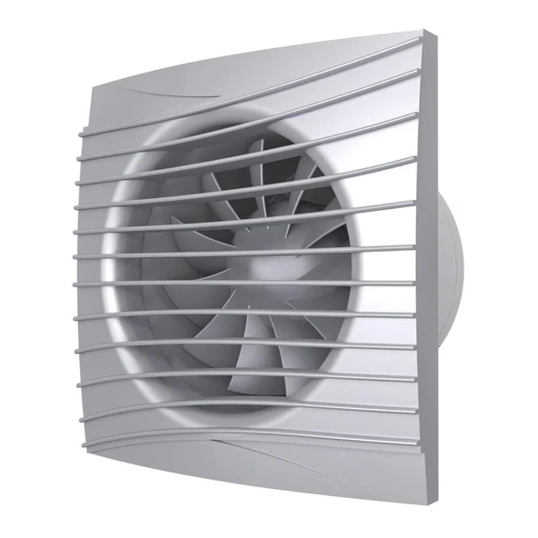 Ayas 1100 mm (10 cm) Sessiz Klapeli Banyo Fanı (SILENT GRİ 4C) ürün görseli 1