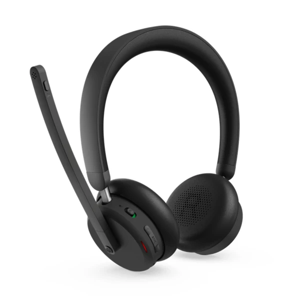 Lenovo 4XD1S19777 Çift Modlu (Bluetooth + Kablosuz Mini Alıcı) ANC Mikrofonlu Kulaküstü Kulaklık 6550 (USB-A, Teams) ürün görseli 1