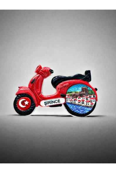 ŞİRİNCE Temalı Kabartmalı Polyester Magnet 9cm x 5,5cm. ürün görseli 1