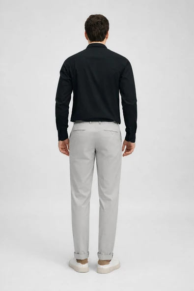 Lufian 111010667 Venedic Erkek Basic Gömlek Regular Fit Erkek Gömlek - Resim 5