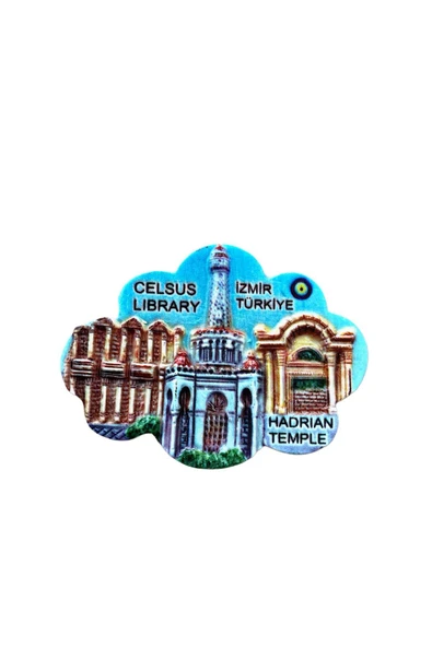 İZMİR Temalı Polyester Magnet. 9,5 cm x 7,5cm - Resim 2