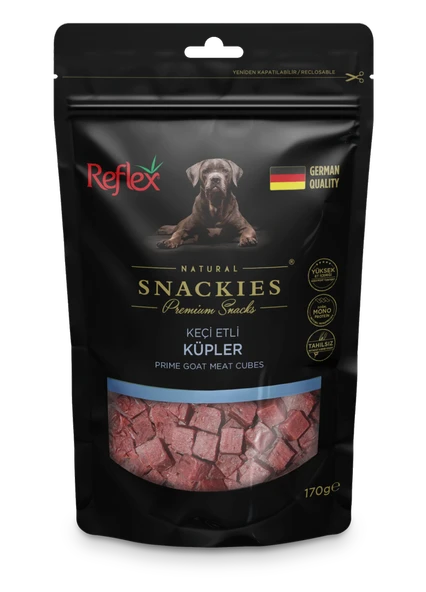 Reflex Snackies Keçi Etli Küp Köpek Ödül Maması 170 Gr ürün görseli 1