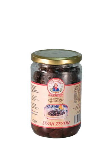 EFELER DİYARI Siyah Zeytin 500 gr ürün görseli 1