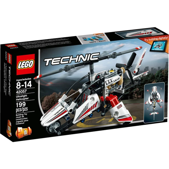 LEGO Technic 42057 Ultra Hafif Helikopter ürün görseli 1