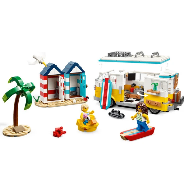 31138 LEGO Creator Plaj Karavanı - Resim 4