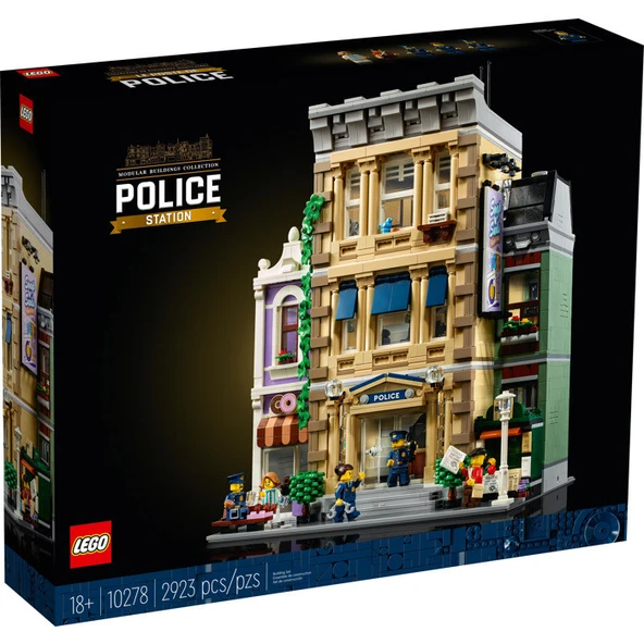 LEGO Creator Expert 10278 Police Station ürün görseli 1
