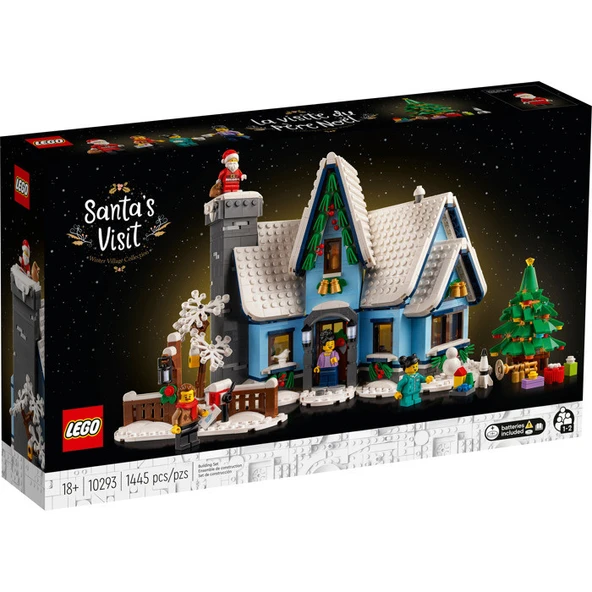 LEGO Icons Noel Baba’nın Ziyareti 10293 Santa's Visit ürün görseli 1