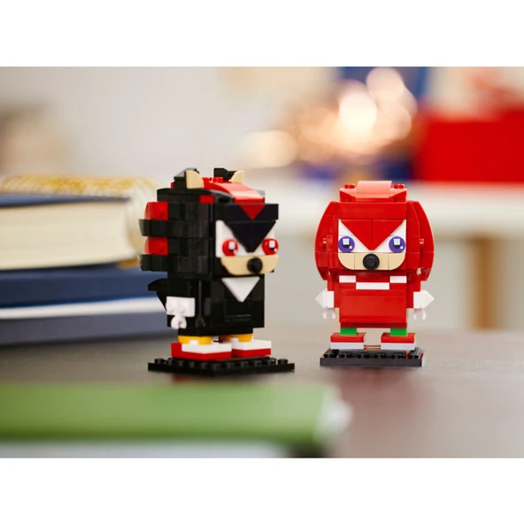 LEGO Brickheadz 40672 Sonic The Hedgehog: Knuckles ve Shadow - Resim 4