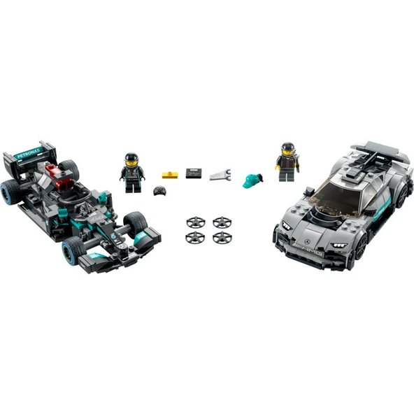 LEGO 76909 Mercedes-AMG F1 W12 E Performance & Mercedes-AMG Project One Set ürün görseli 1
