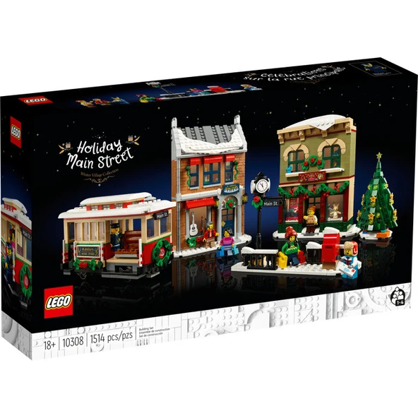 LEGO 10308 Yılbaşı Caddesi ürün görseli 1