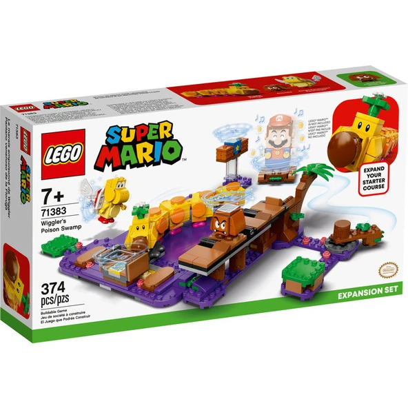 LEGO Super Mario Wigglerın Zehirli Bataklığı Ek Macera Seti 71383 ürün görseli 1