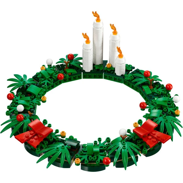 Lego 40426 Iconic 2'si 1 Arada Yılbaşı Çelengi - Resim 5