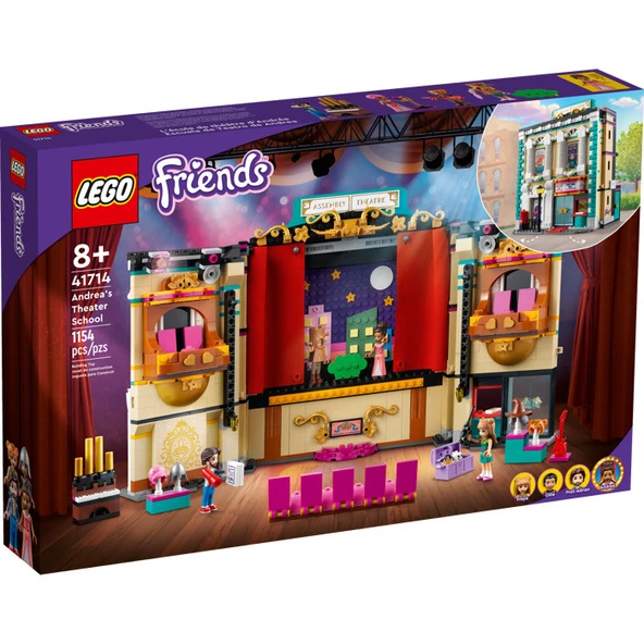 LEGO Friends Andrea'nın Tiyatro Okulu 41714 ürün görseli 1