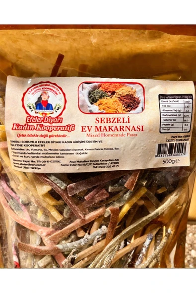 EFELER DİYARI Sebzeli Ev Makarnası 500 gr - Resim 3