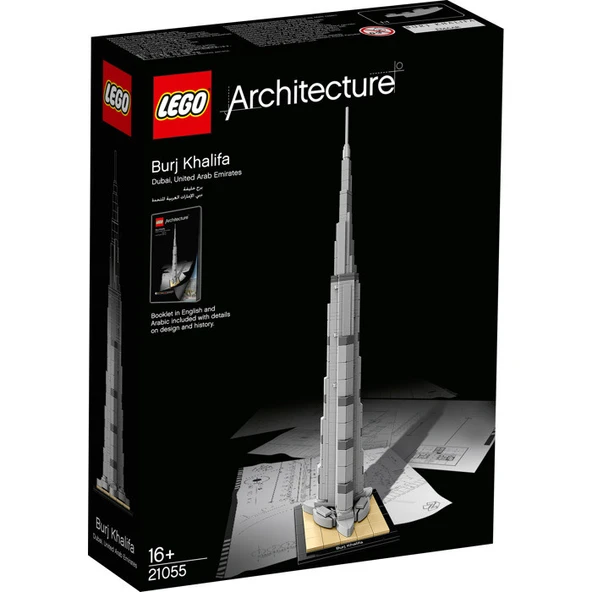 LEGO Architecture 21055 Burj Khalifa ürün görseli 1