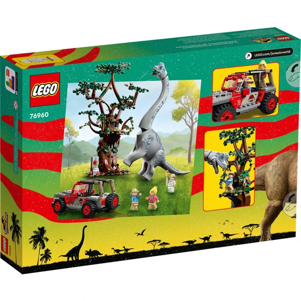 LEGO 76960 Brachiosaurus Discovery Set - Resim 4