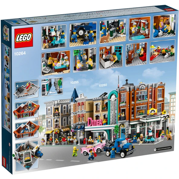 LEGO Creator Expert 10264 Corner Garage - Resim 3