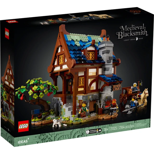 LEGO 21325 Ideas Orta Çağ Demircisi ürün görseli 1