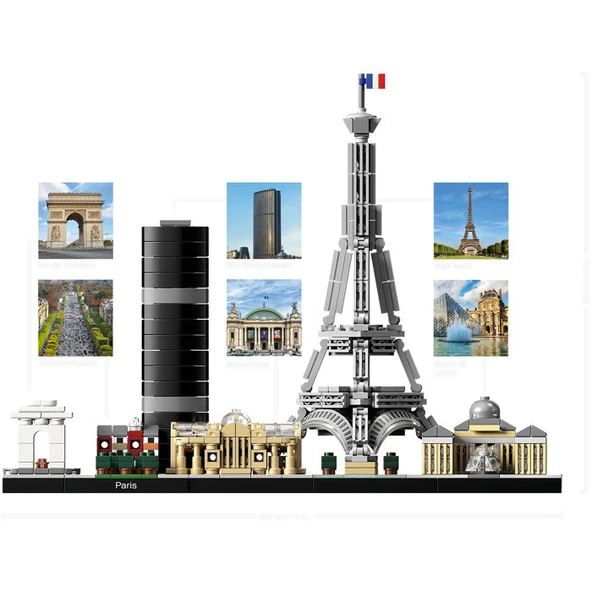 LEGO 21044 Paris Set - Resim 3